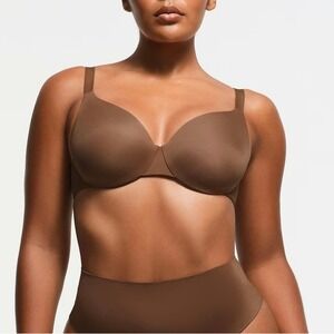 SKIMS Smoothing Intimates Full Coverage Lightly Lined Bra Jasper Size 36DDDD NWT